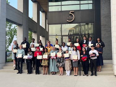 I Know I Can Founders Scholarship recipients
